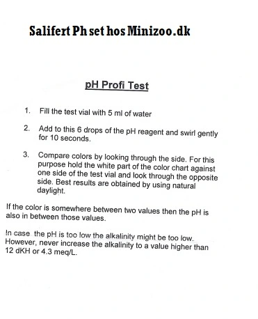 Salifert PH Test kit